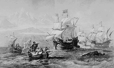 Magellan's ships