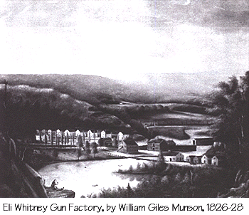 image of Eli Whitney's Gun Factory in 1826-28