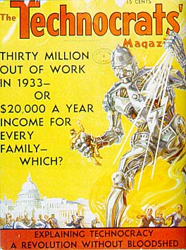 1930s technocracy pamphlet