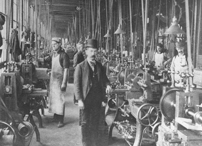 factory workers