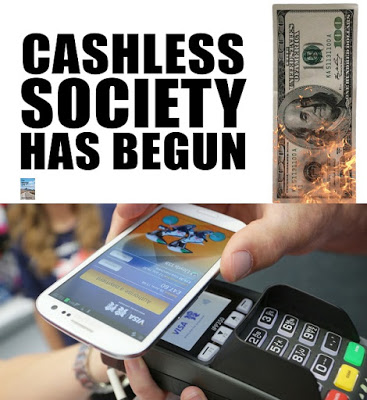 cashless society (Apple pay)