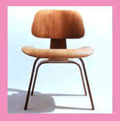 simple
              modern chair by Charles and Ray Eames