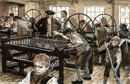 early textile factory