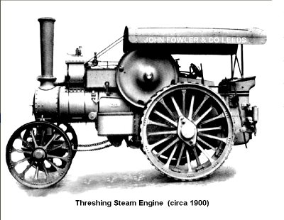 agricultural steam engine