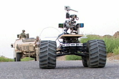 robotic military vehicle