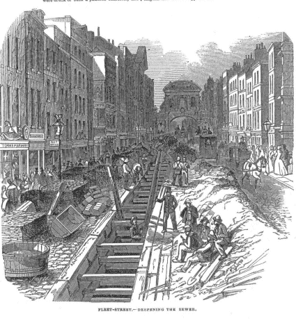 building a sewer in victorian London