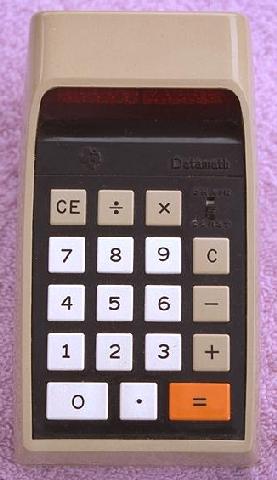 early pocket calculator