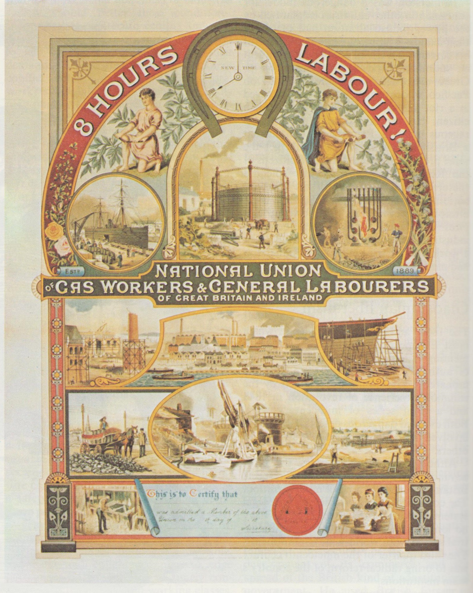 trade union poster