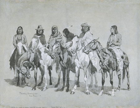 indians on horseback