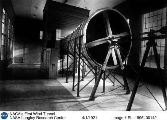 the NACA's first wind
                      tunnel
