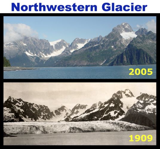 glacier changes