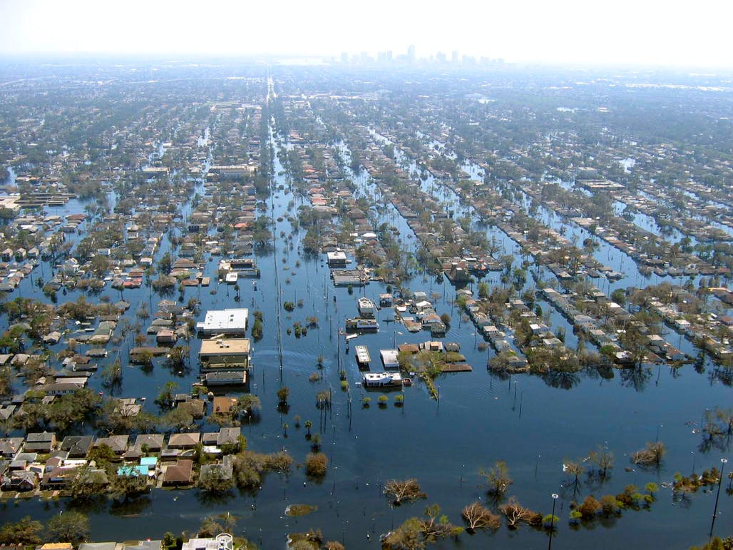 New Orleans after hurricane Katrina