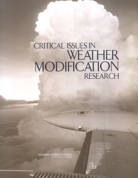 cover of weather
                  modification study