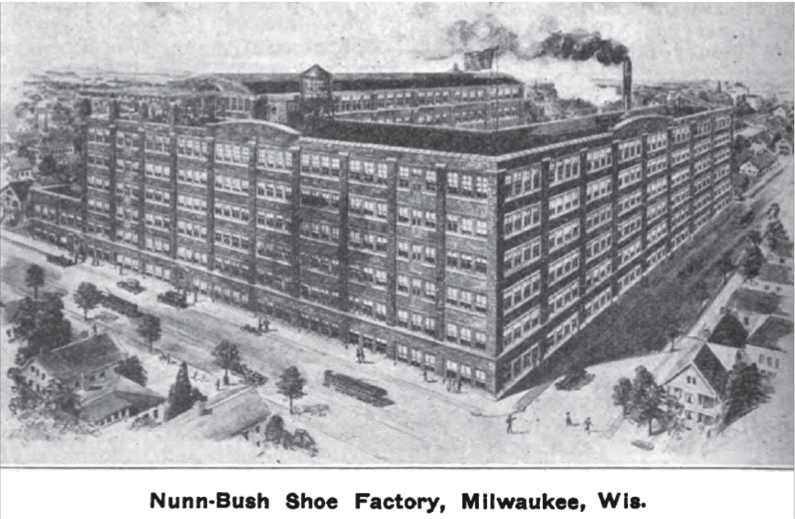 large shoe factory