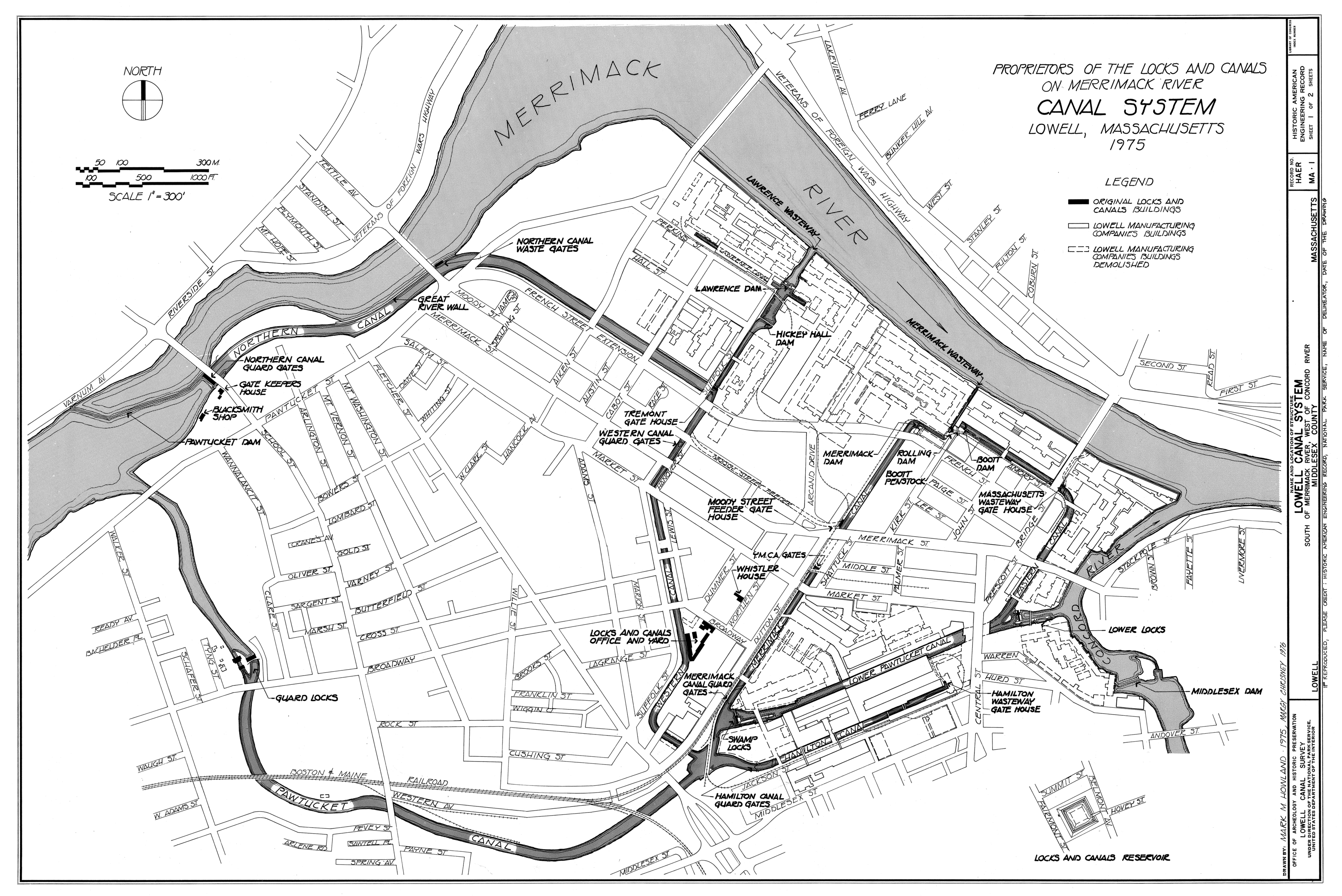 canal map
        of lowell
