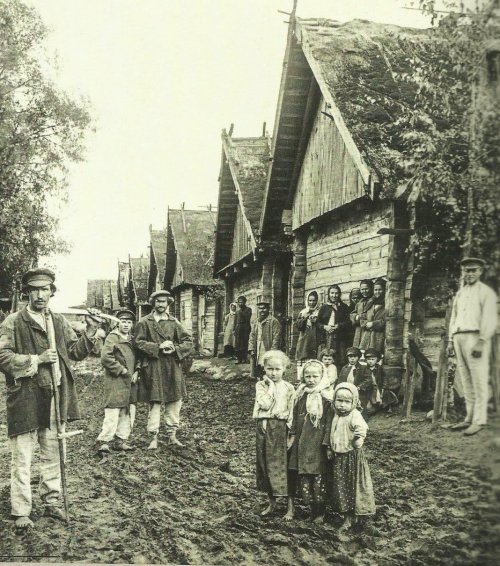 Russian village in 1910