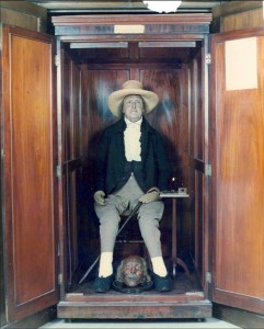 Bentham's body at University College London