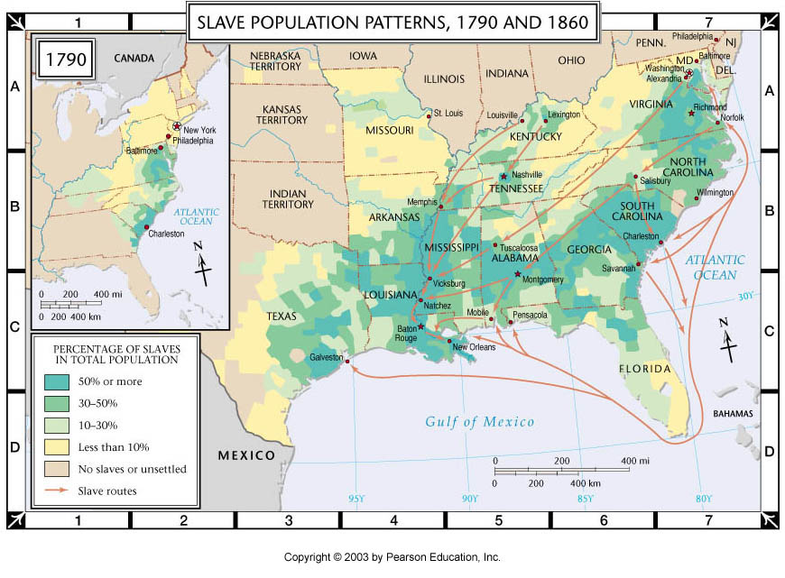changing geography of slavery