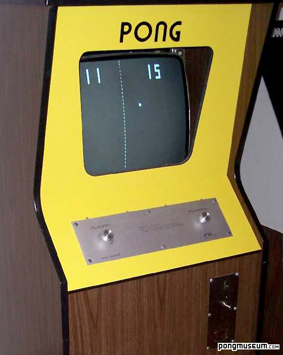 Pong console