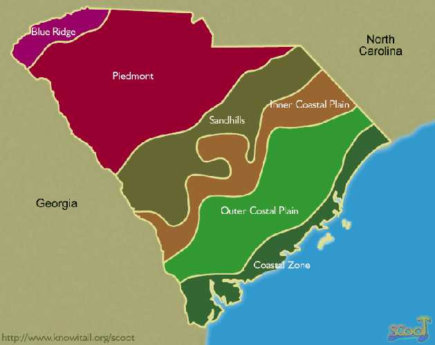 South Carolina regions