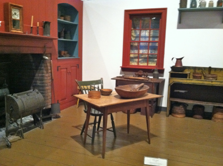 kitchen of 1860s Ford Museum